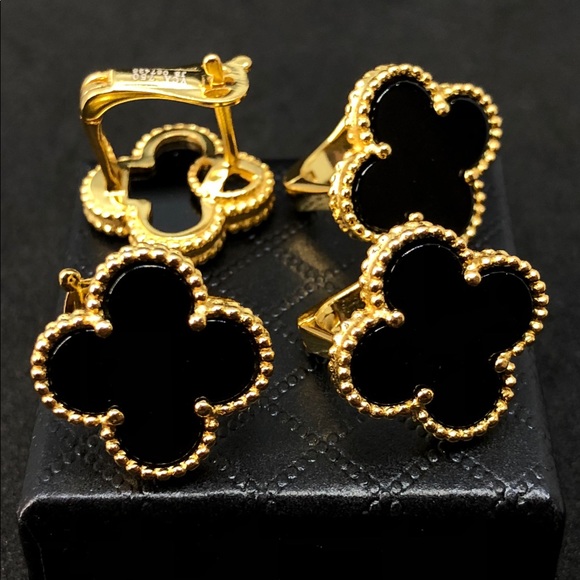 Clover Louis Vuitton Earrings Crimson Clover Earrings